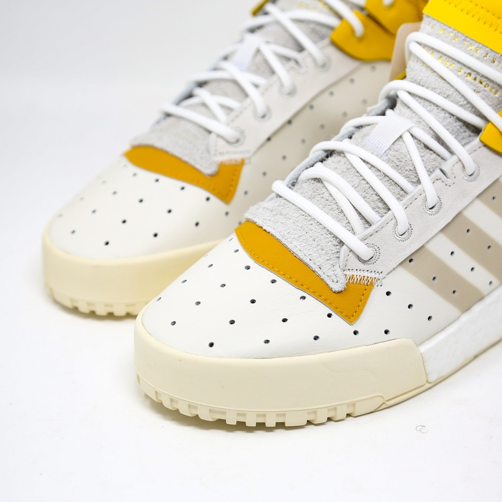 adidas Rivalry RM Basketball White Yellow Boost - Picture 6 of 7